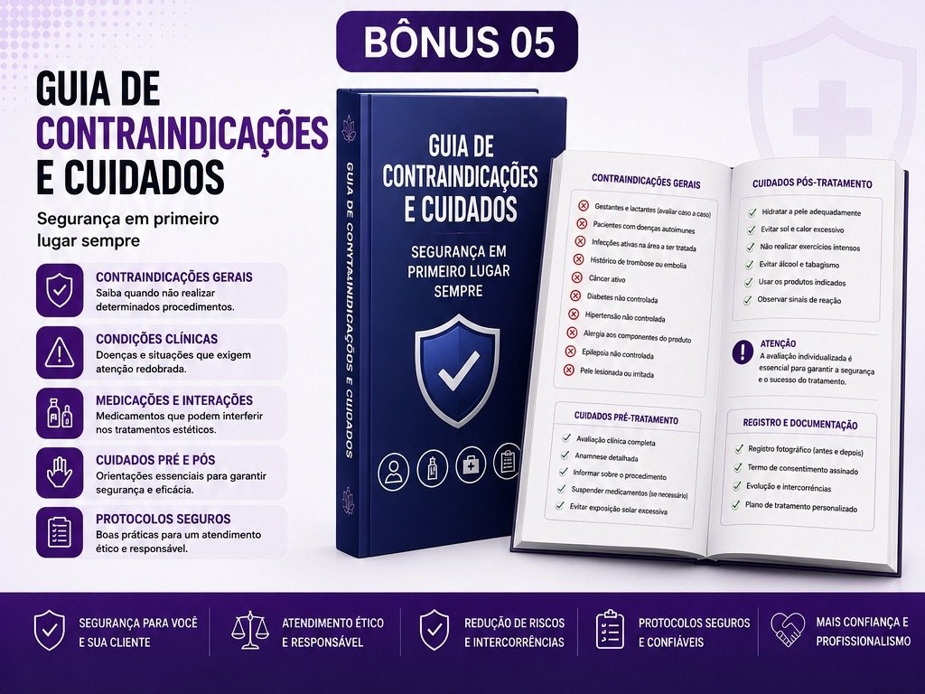 Bônus 05: Guia de Contraindicações e Cuidados